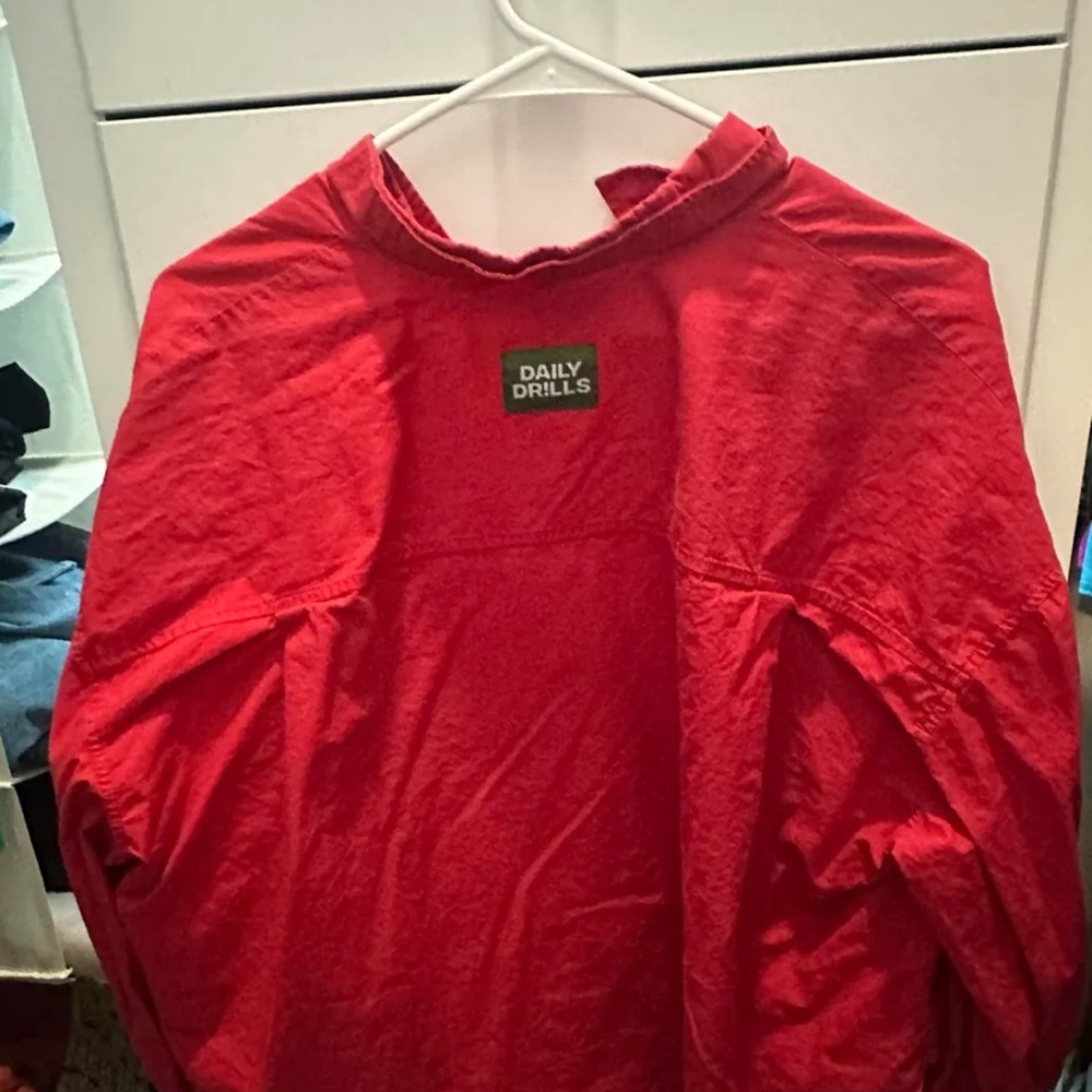 Daily Drills Red Pullover